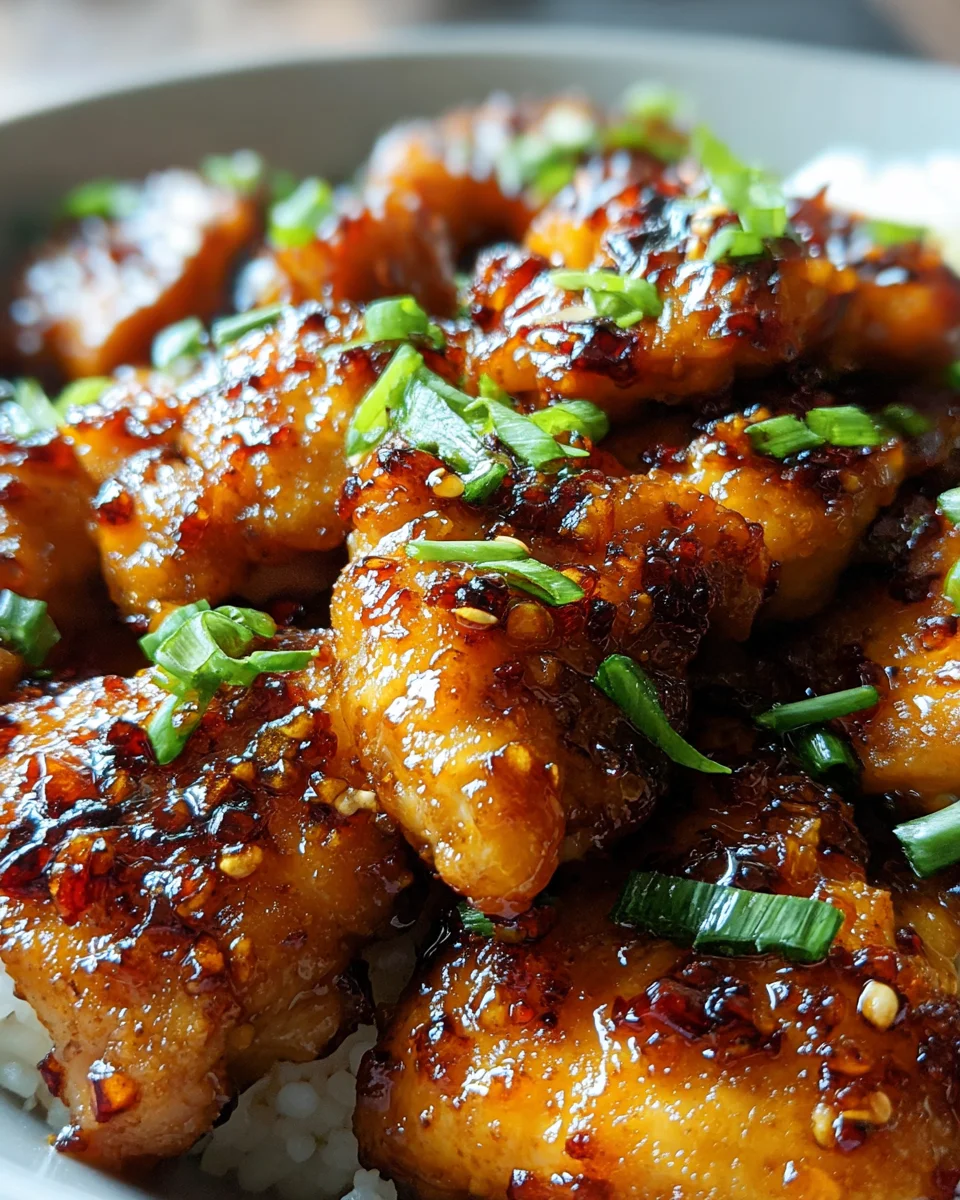 Honey Garlic Chicken Recipe