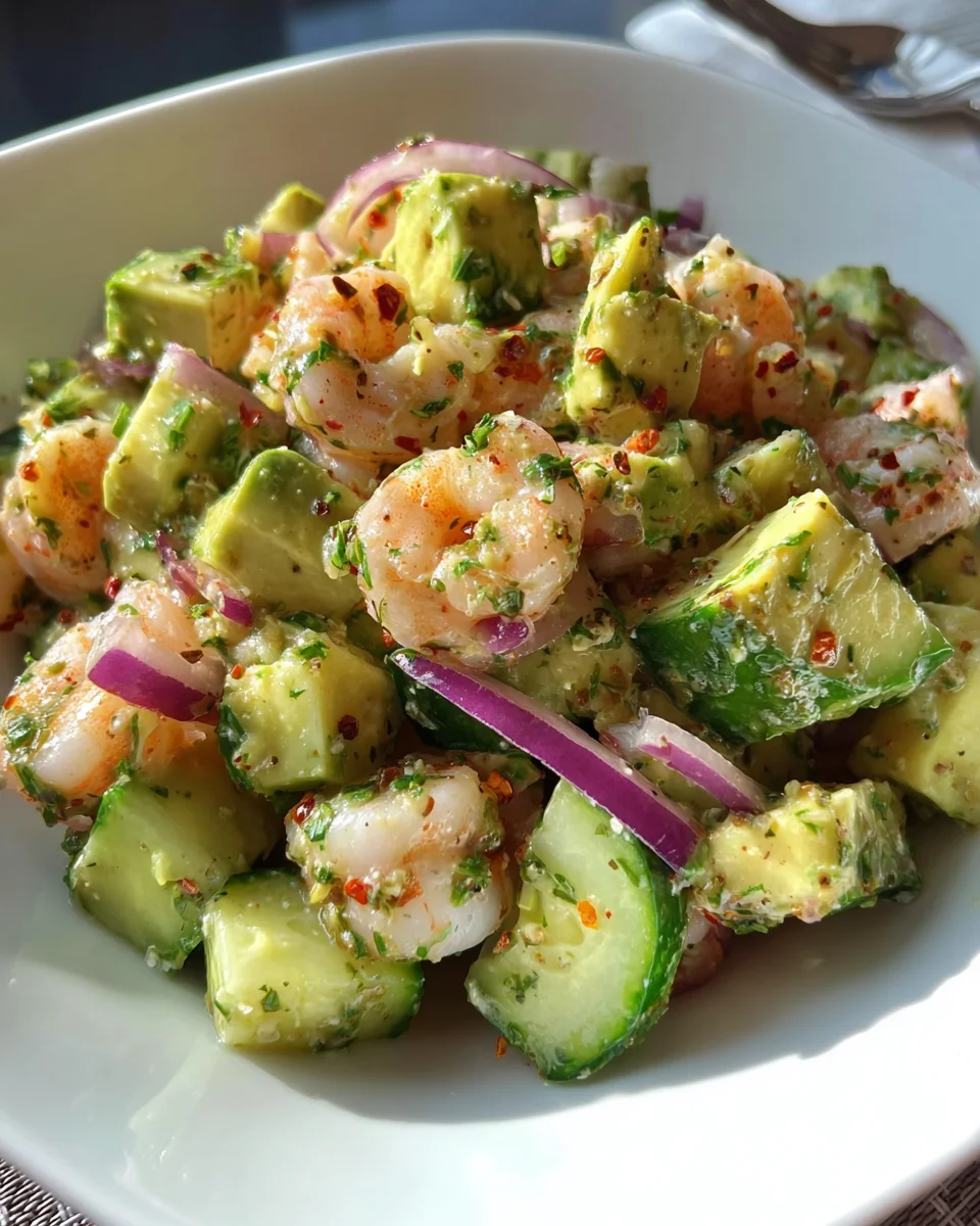 Mediterranean Keto Shrimp Salad 19 Mediterranean