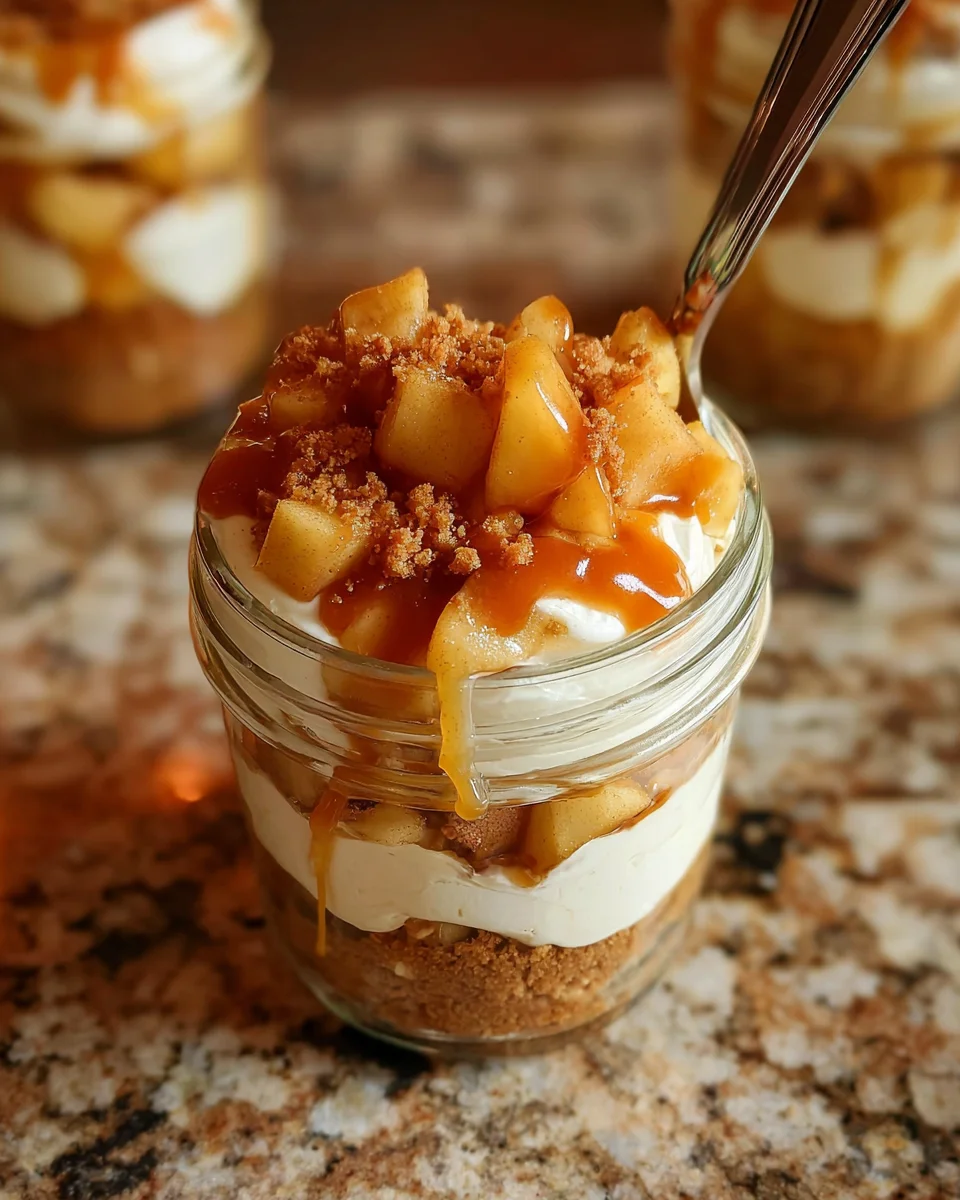 Mini Mason Jar Apple Pies