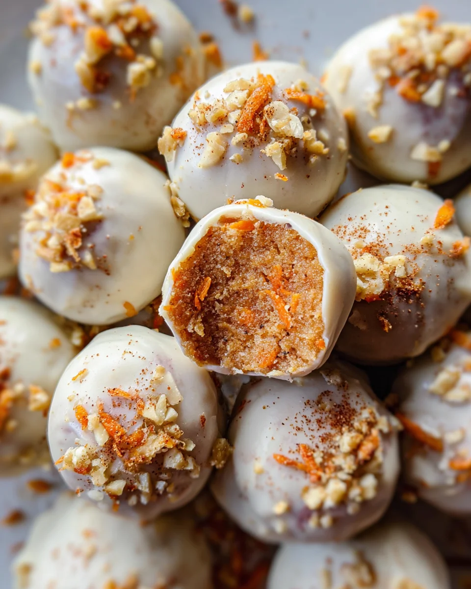 No Bake Carrot Cake Bites 16 No