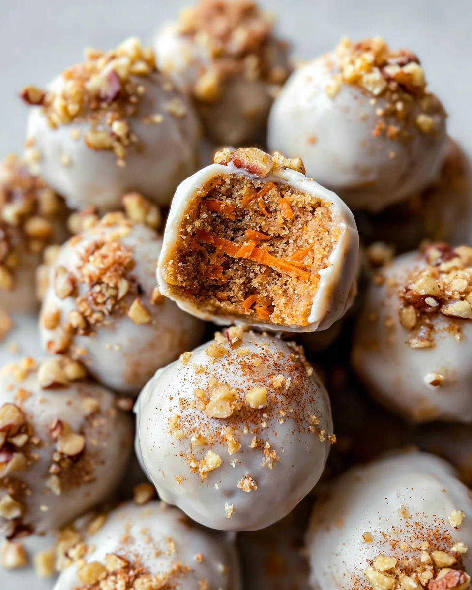 No Bake Carrot Cake Bites 17 No