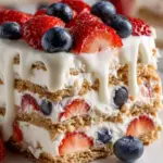 No Bake Icebox Cake with Summer Berries 17 No Bake Icebox Cake with Summer Berries