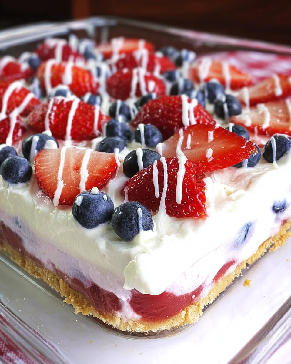 No Bake Summer Berry Delight