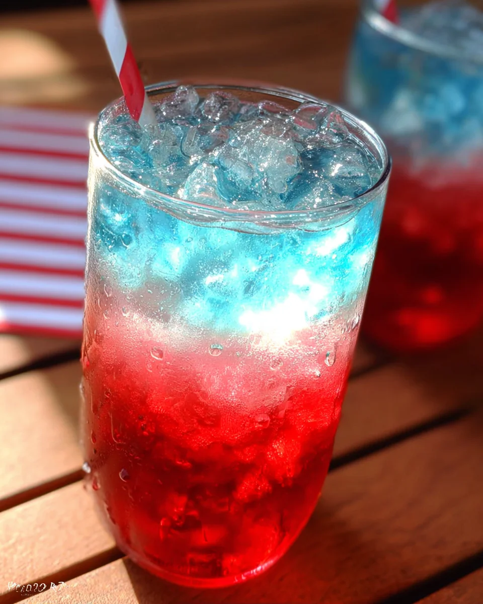 Non-Alcoholic Layered Drinks