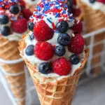 Patriotic Fruit Cones 17 Patriotic Fruit Cones