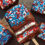 Patriotic Mini Ice Cream Sandwiches 15 Patriotic Mini Ice Cream Sandwiches