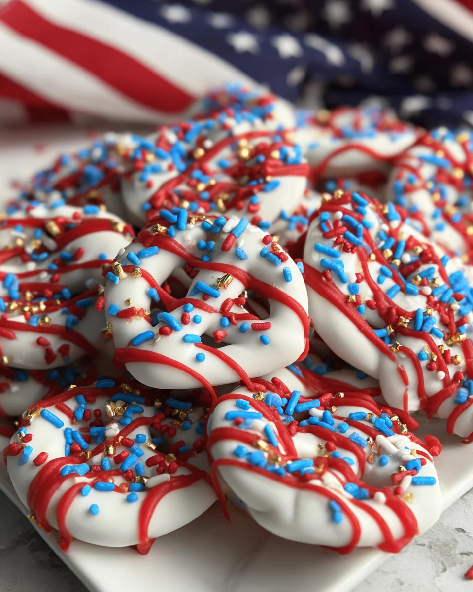 Patriotic Pretzels