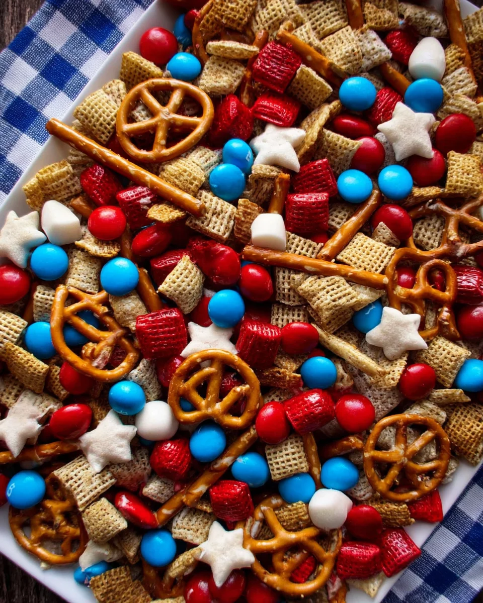 Patriotic Snack Mix 16 Patriotic