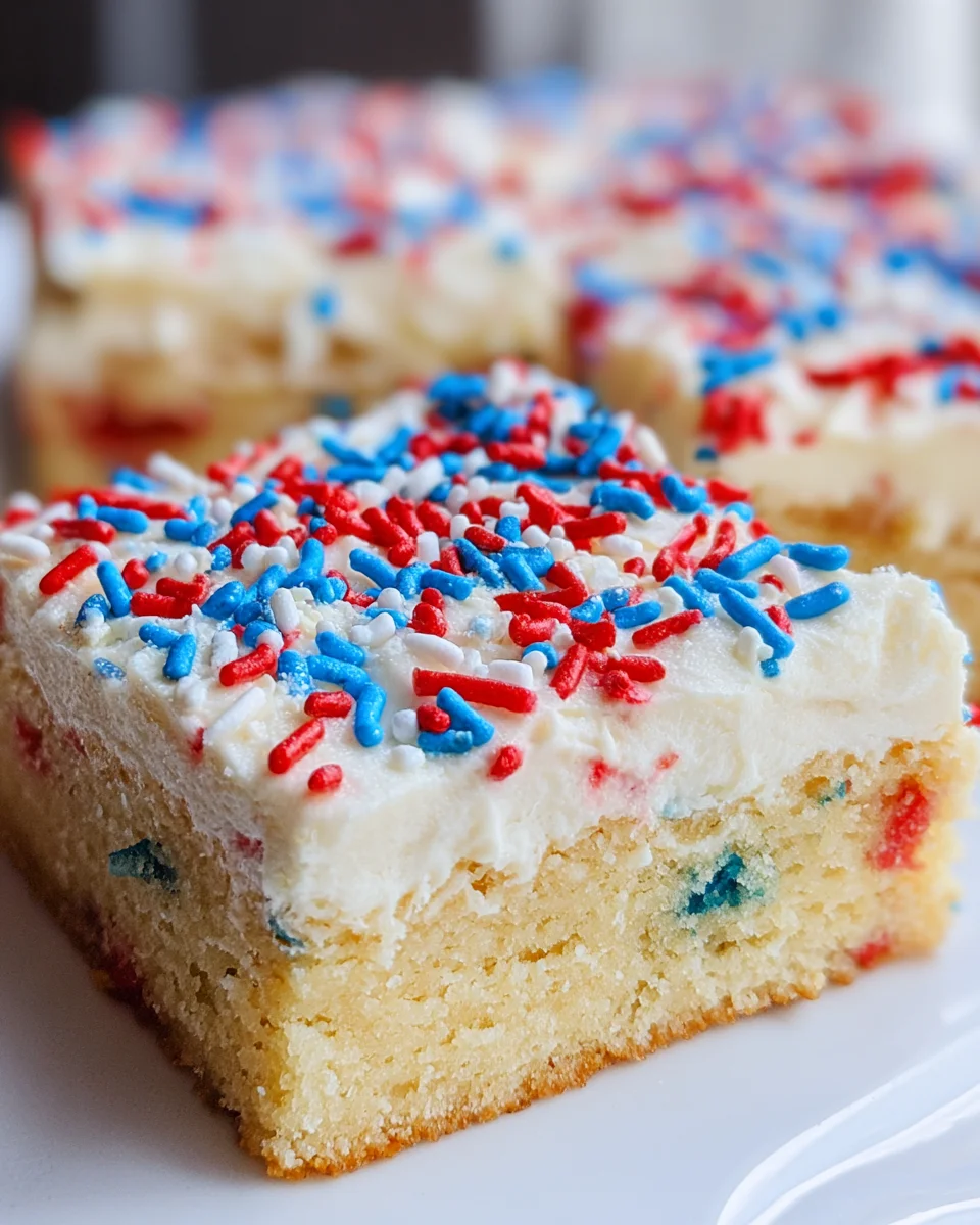 Patriotic Sugar Cookie Bars 23 Patriotic