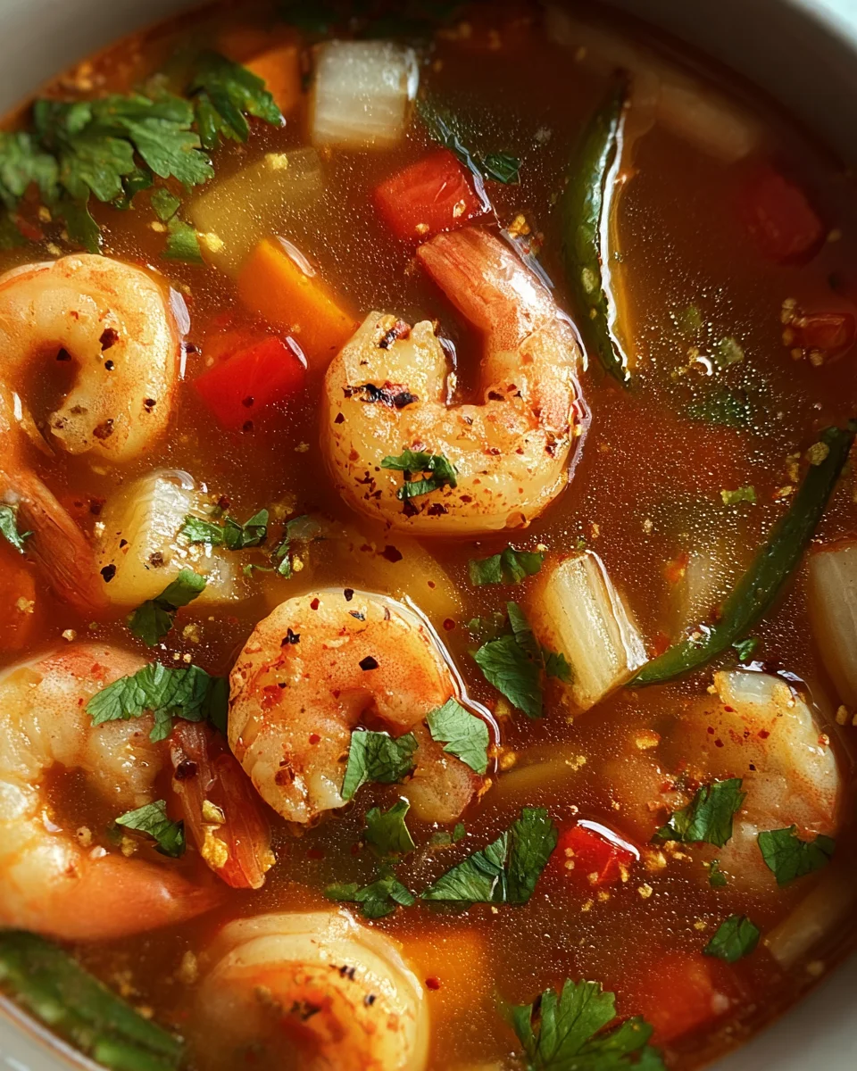 Quick and Spicy Shrimp Soup 26 Quick