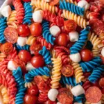 Red White And Blue Pasta Salad 18 Red White And Blue Pasta Salad