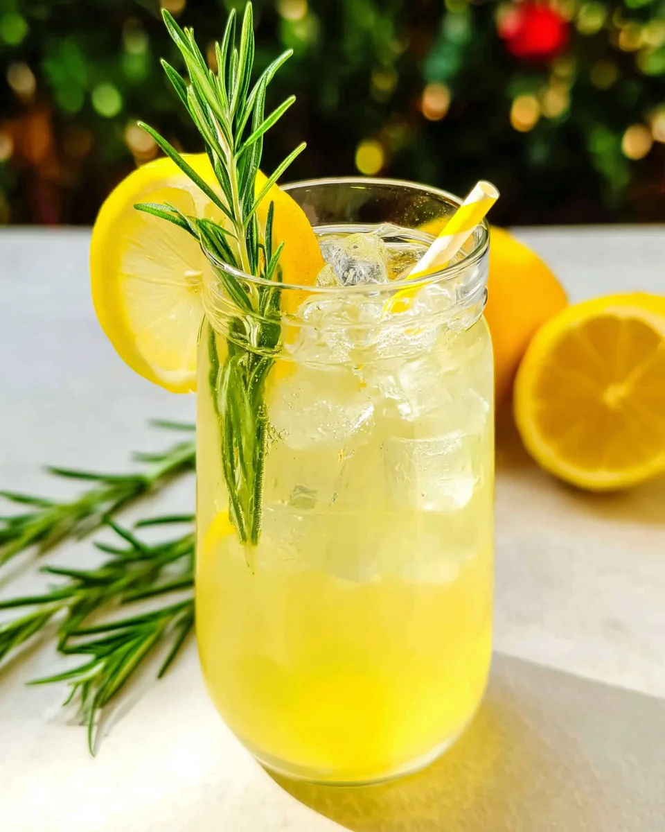 Rosemary Lemonade