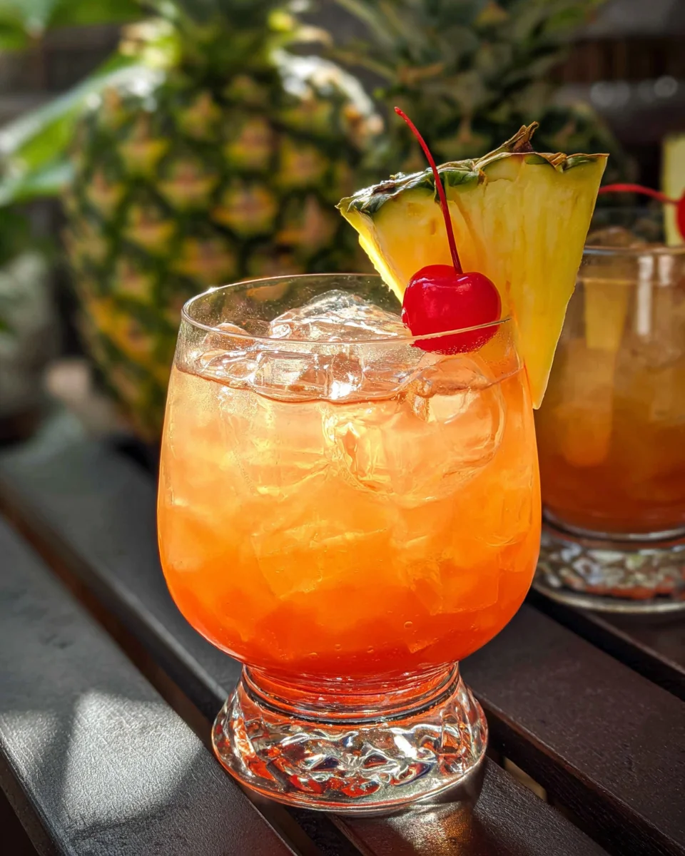 Rum-Less Rum Punch Mocktail 12 Rum-Less