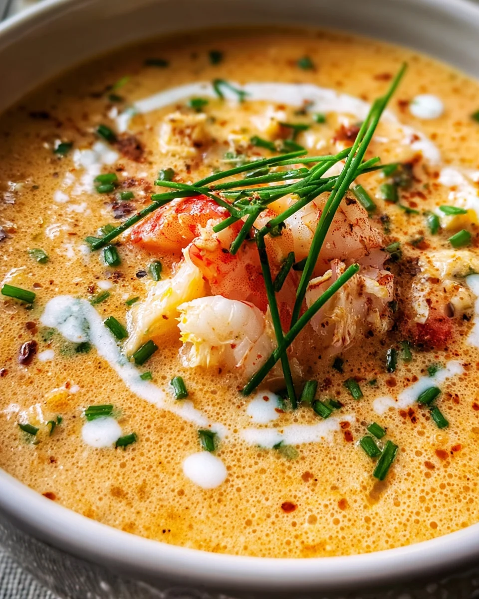 Seafood Bisque 34 Seafood