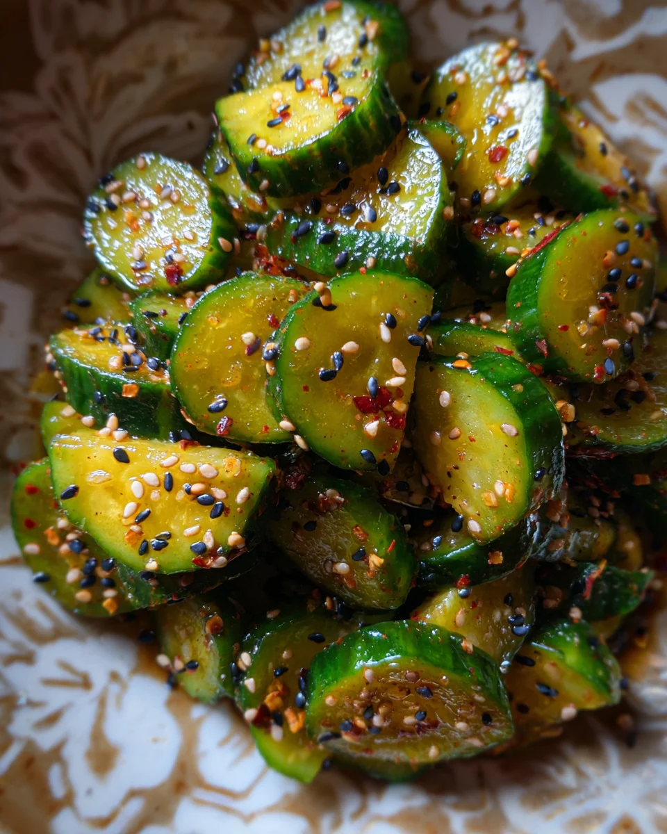 Sesame Cucumber Salad