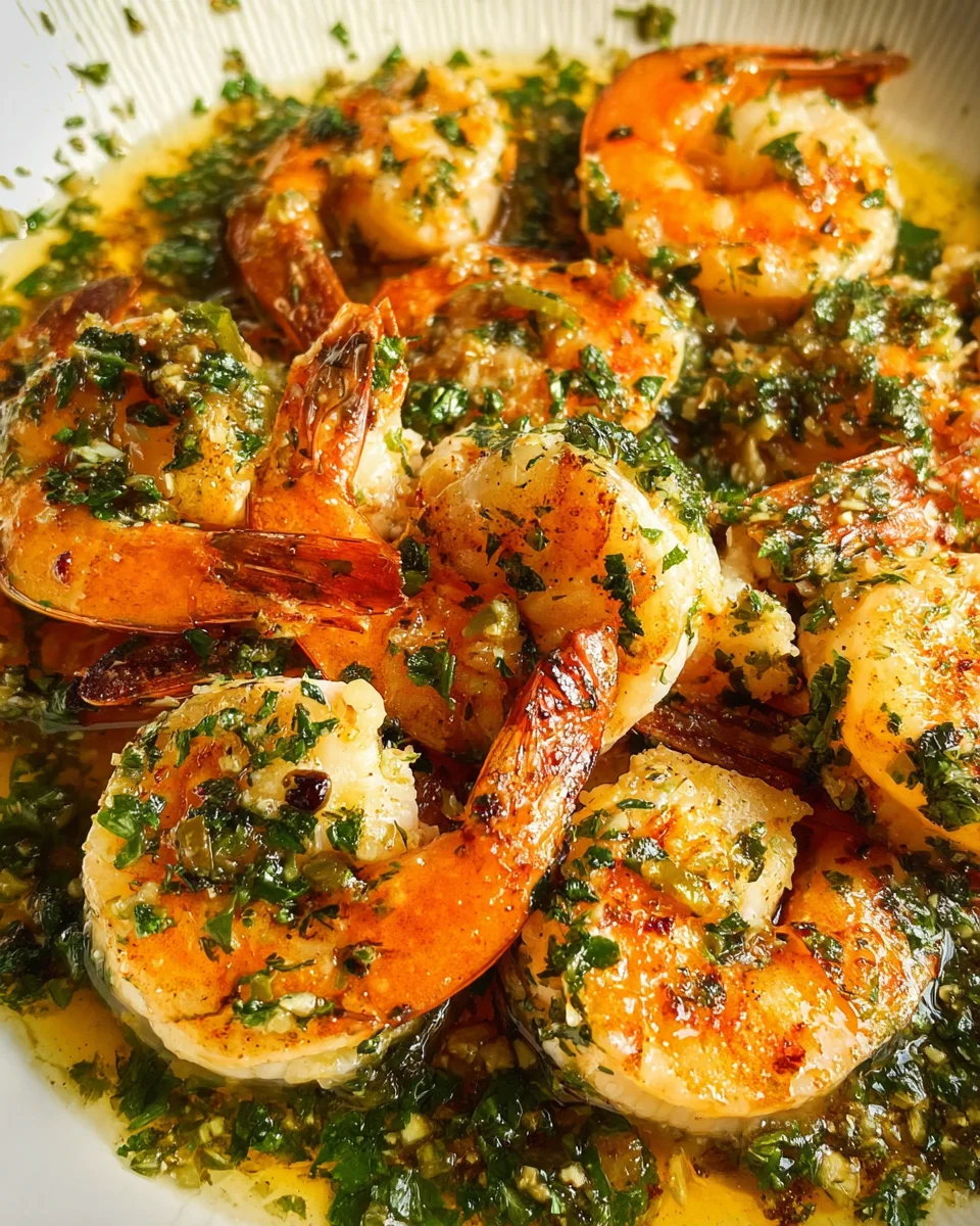 Shrimp in Garlic Sauce