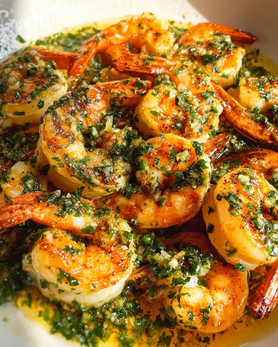 Shrimp in Garlic Sauce 16 Shrimp