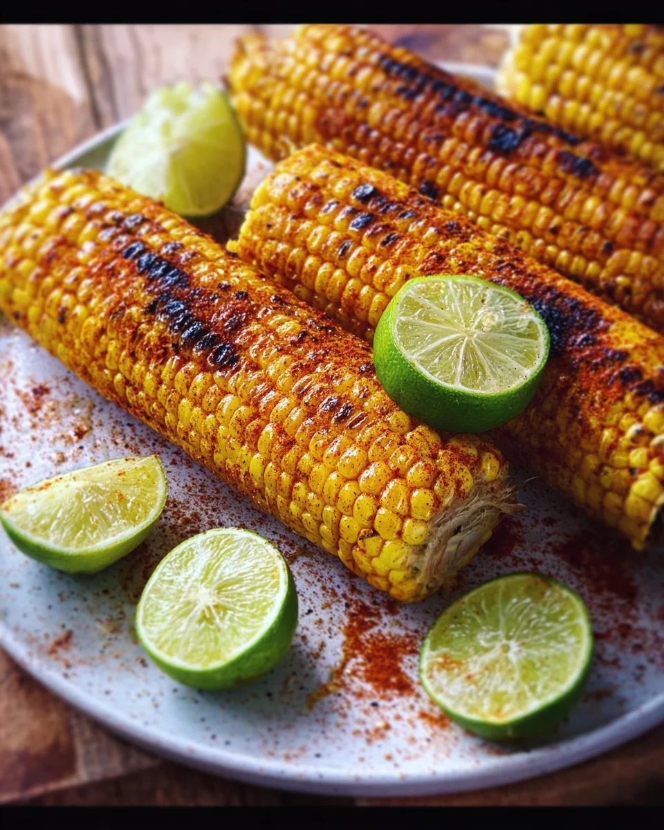 Smoky Barbecued Corn