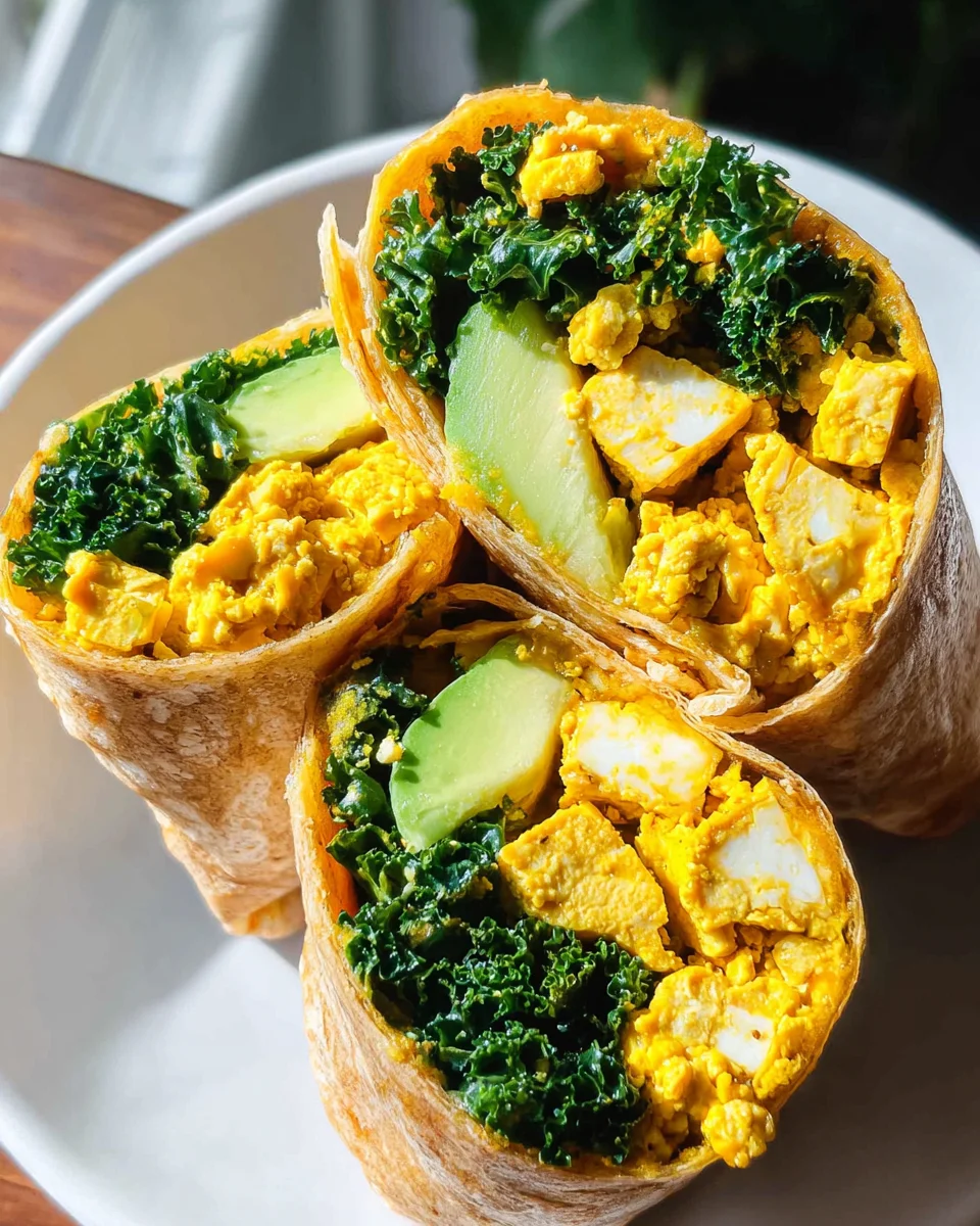 Tofu Scramble Wrap 27 Tofu