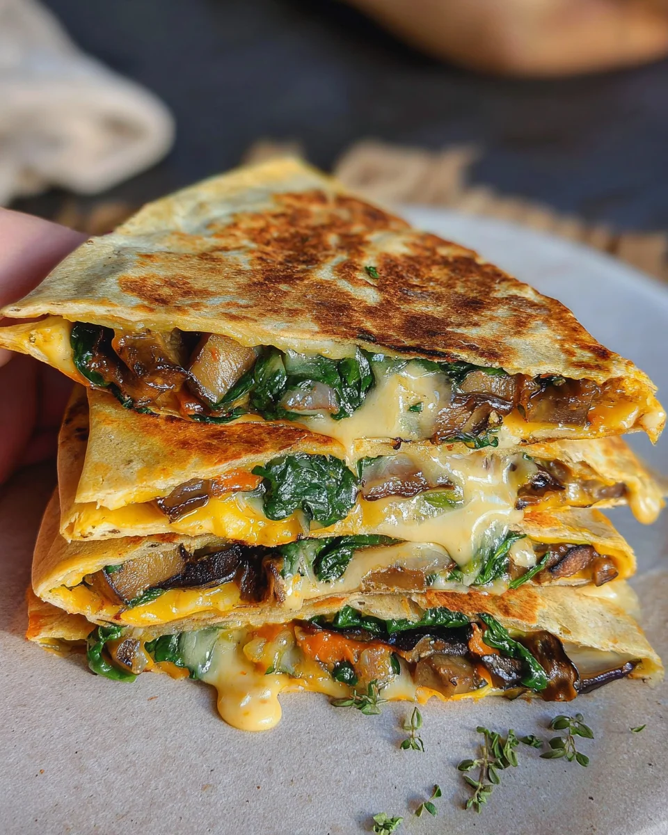 Vegan Spinach Quesadillas 29 Vegan