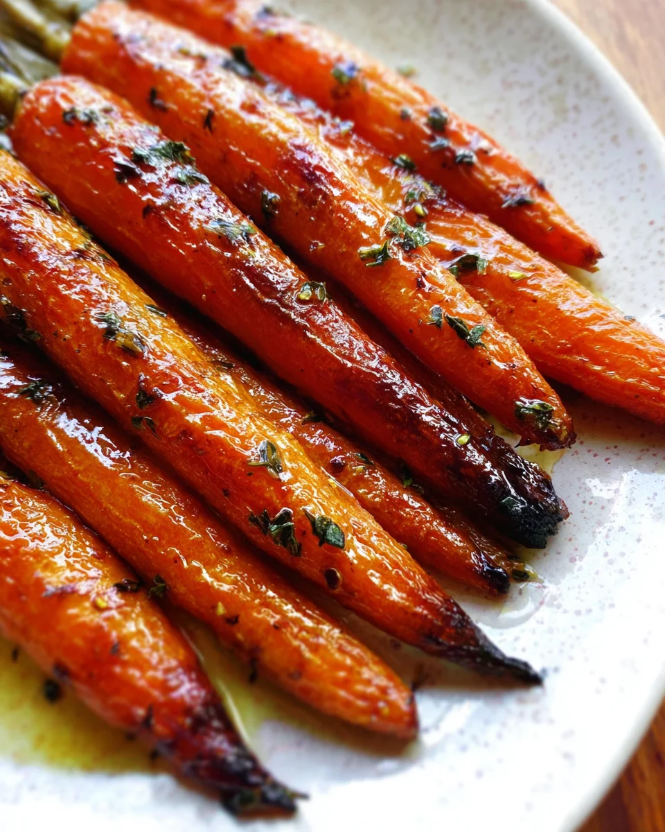 Whole Roasted Carrots