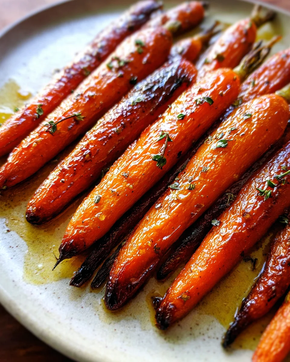 Whole Roasted Carrots 13 Whole
