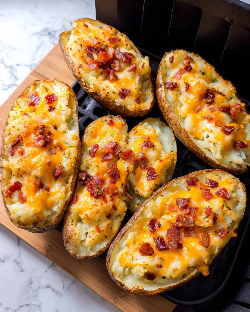 Air Fryer Twice Baked Potatoes 22 Air