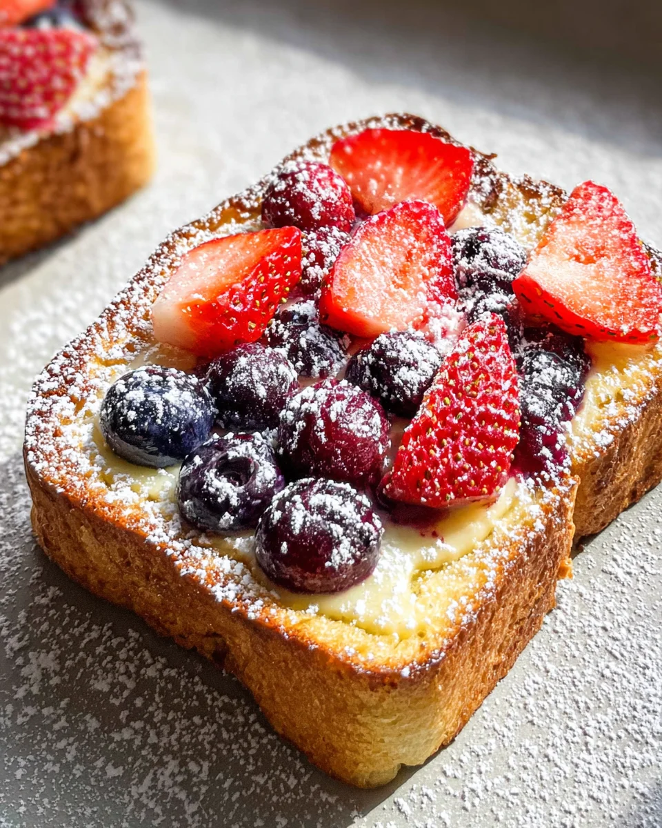 Air Fryer Yogurt Custard Toast