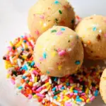 Applesauce Birthday Cake Protein Balls 17 Applesauce Birthday Cake Protein Balls