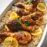 Baked Chicken Legs and Rice 31 Baked Chicken Legs and Rice