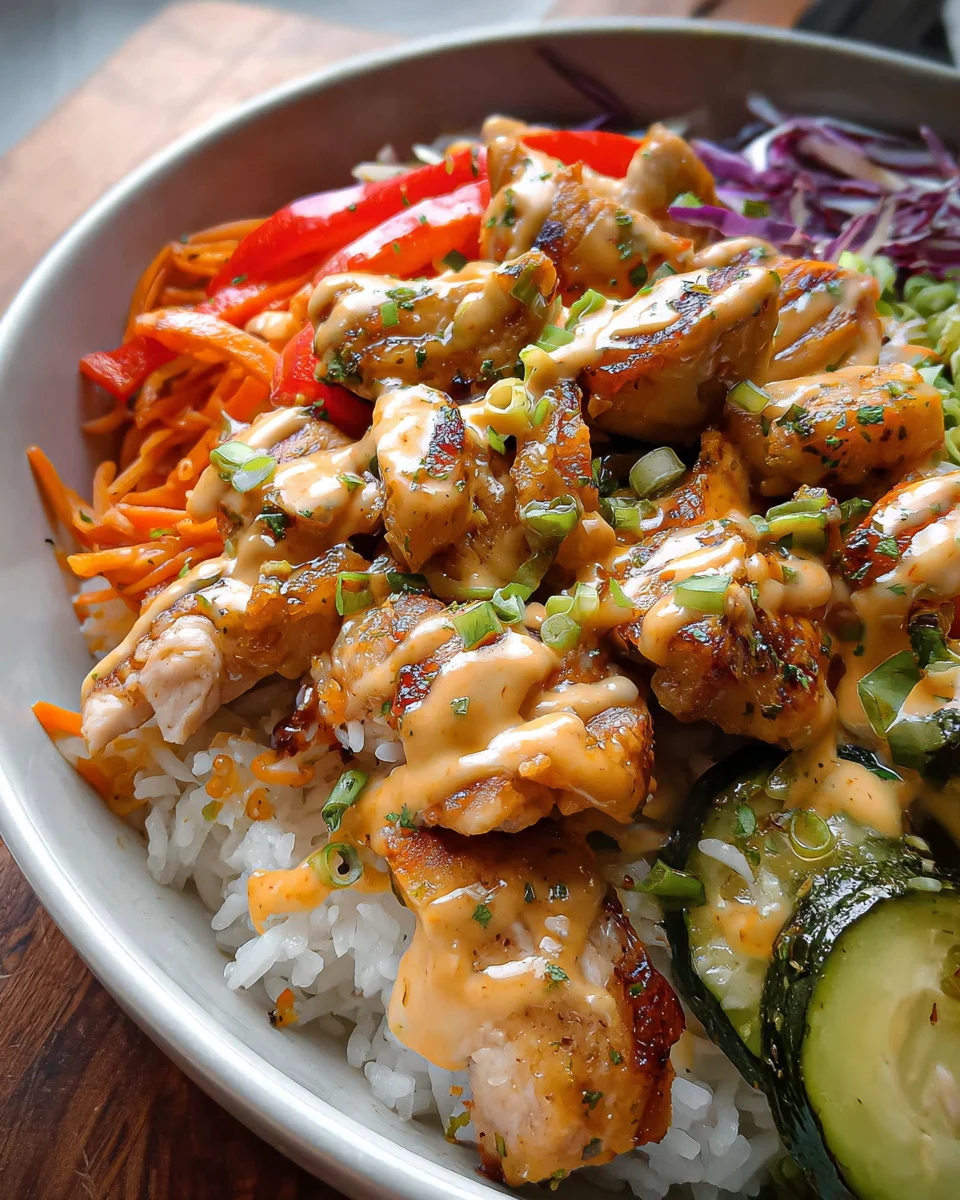 Bang Bang Chicken Bowl