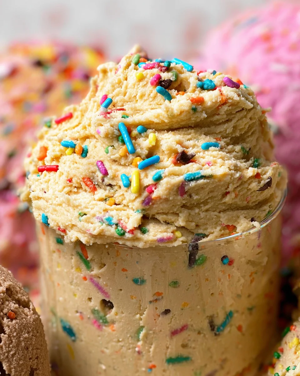Birthday Cake Protein Cookie Dough 18 Birthday