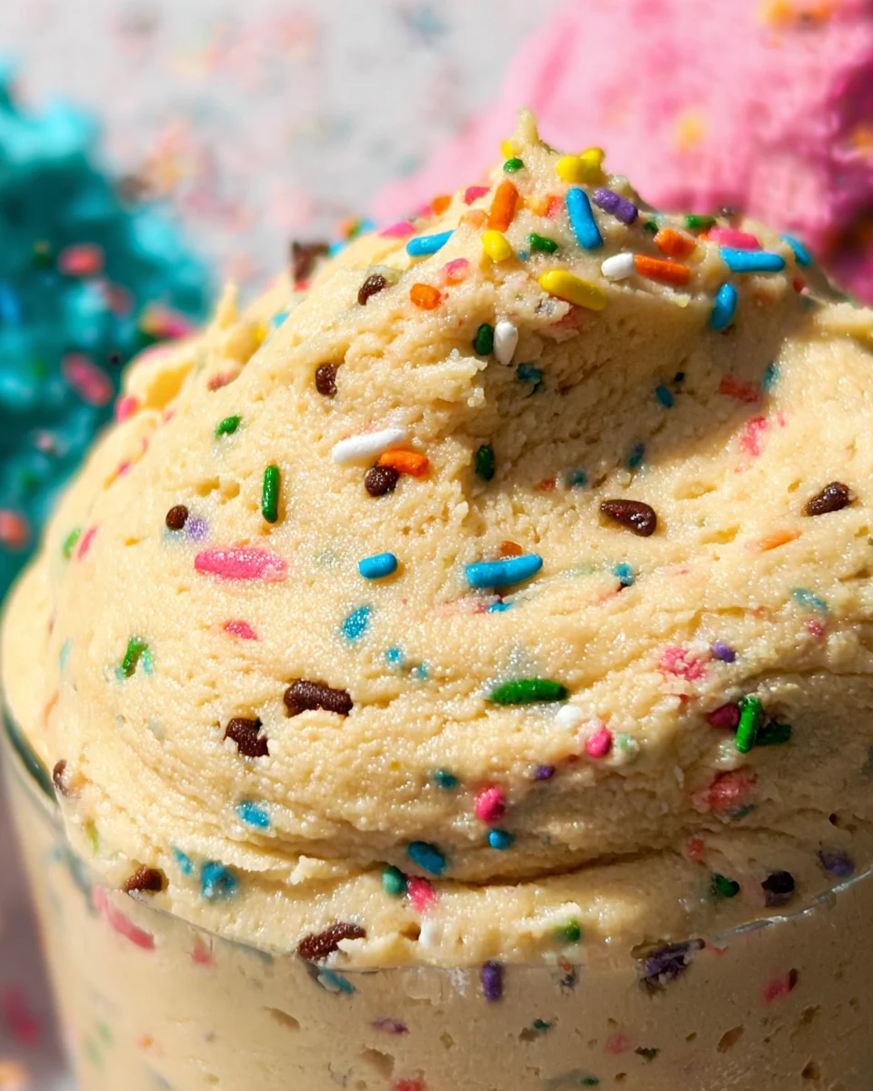 Birthday Cake Protein Cookie Dough 19 Birthday