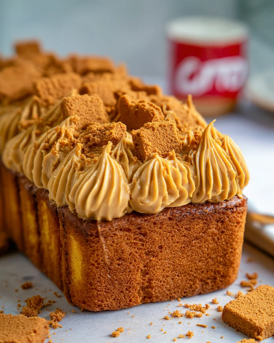 Biscoff Loaf Cake