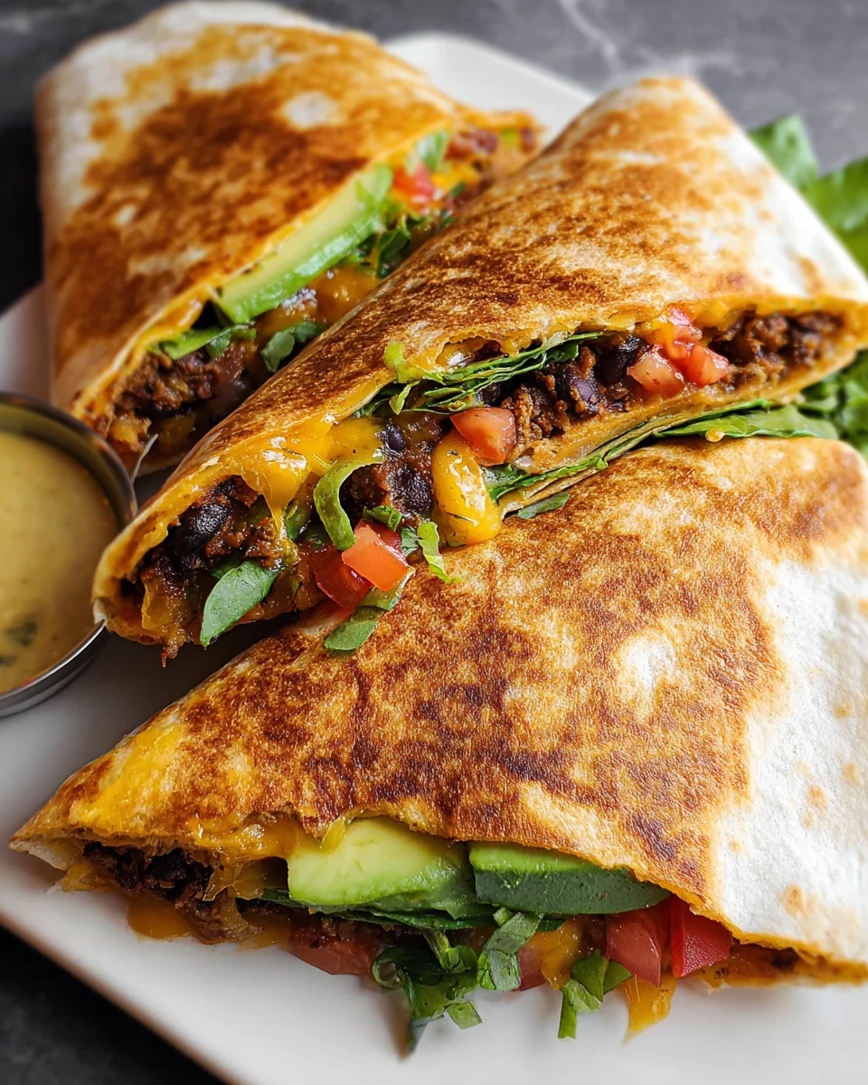 Black Bean Crunch Wrap