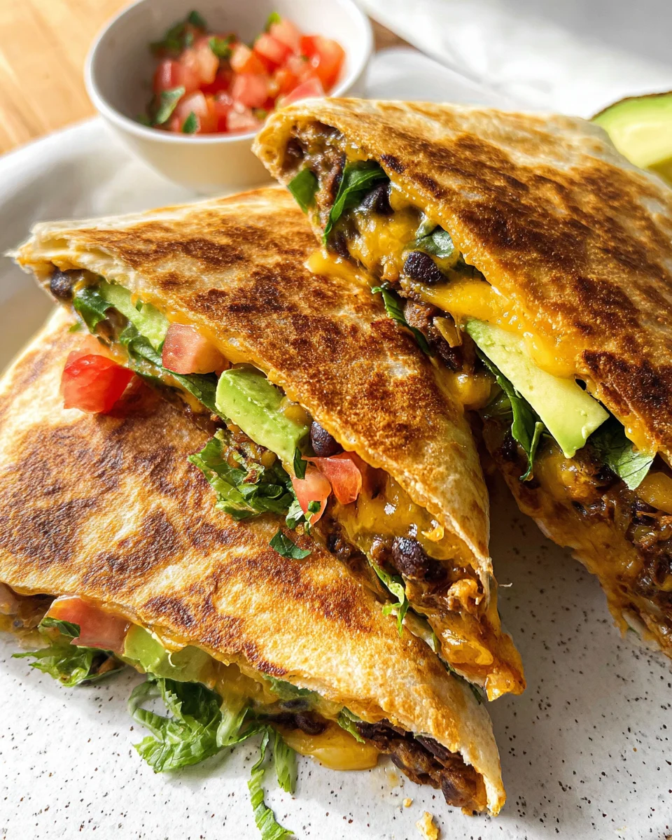 Black Bean Crunch Wrap 31 Black