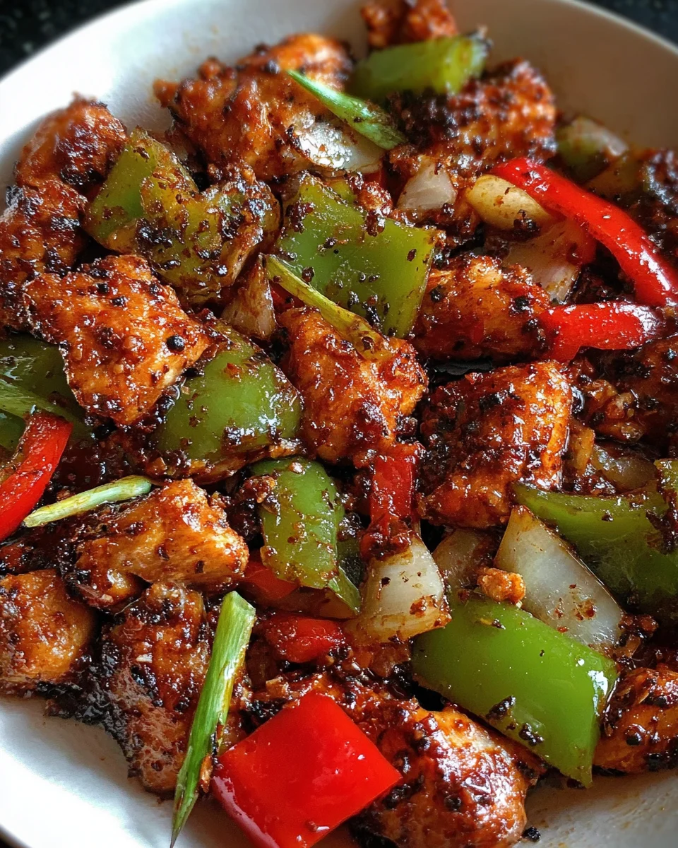 Black Pepper Chicken