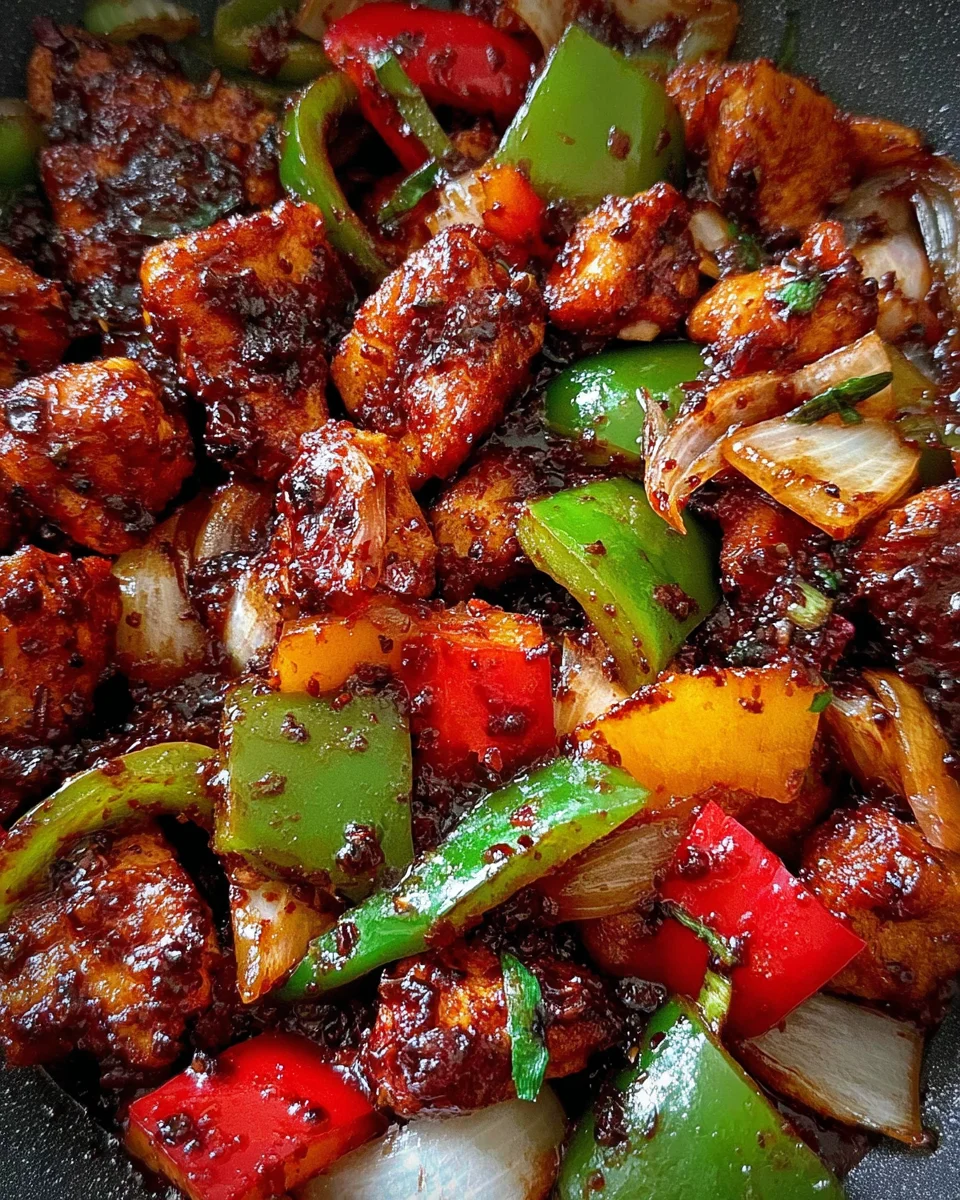 Black Pepper Chicken 20 Black