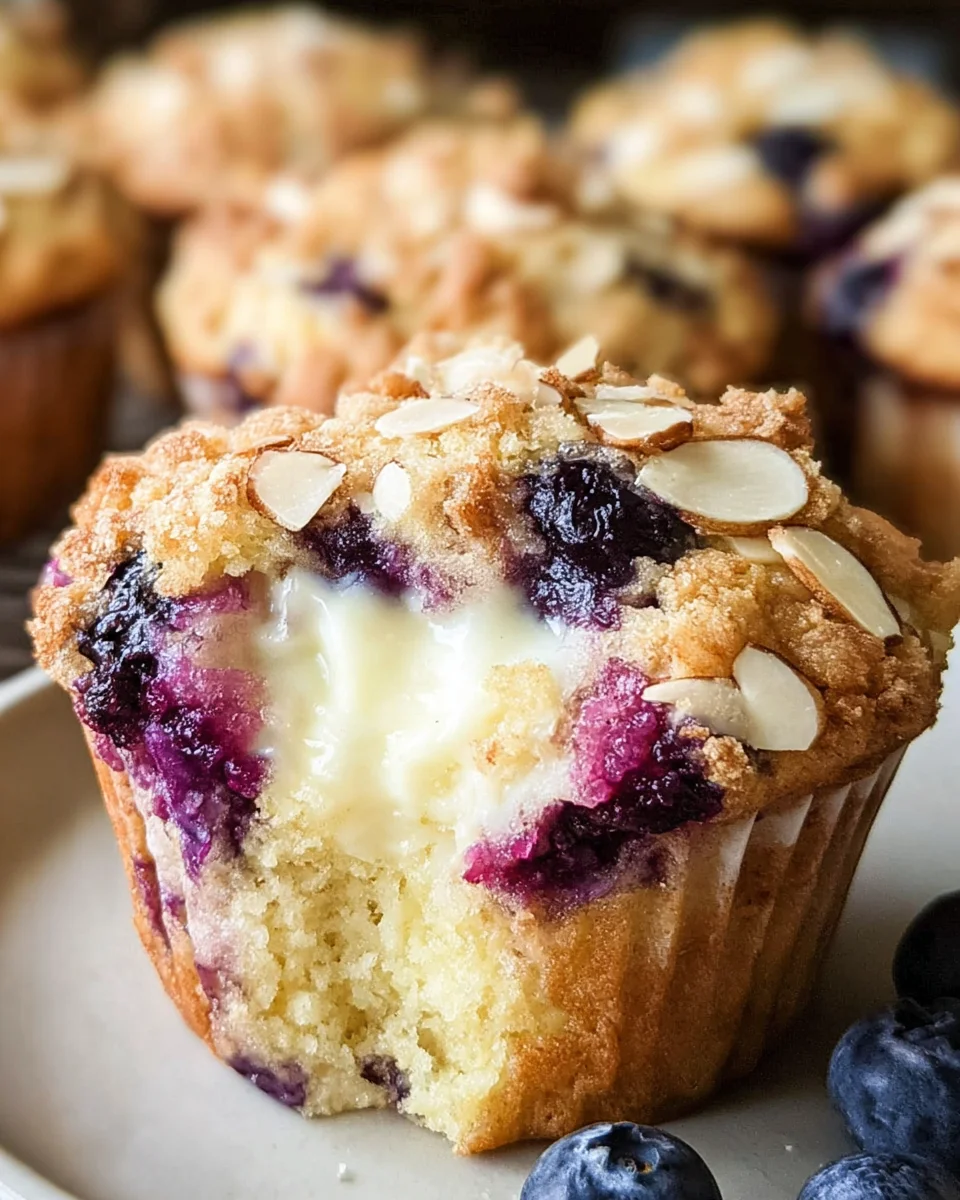 Blueberry Cream Cheese Muffins 19 Blueberry