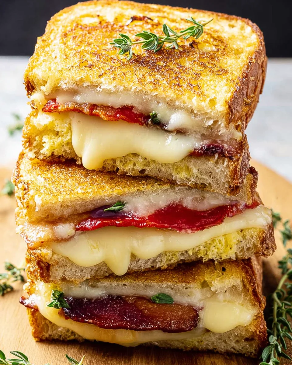 Breakfast Grilled Cheese