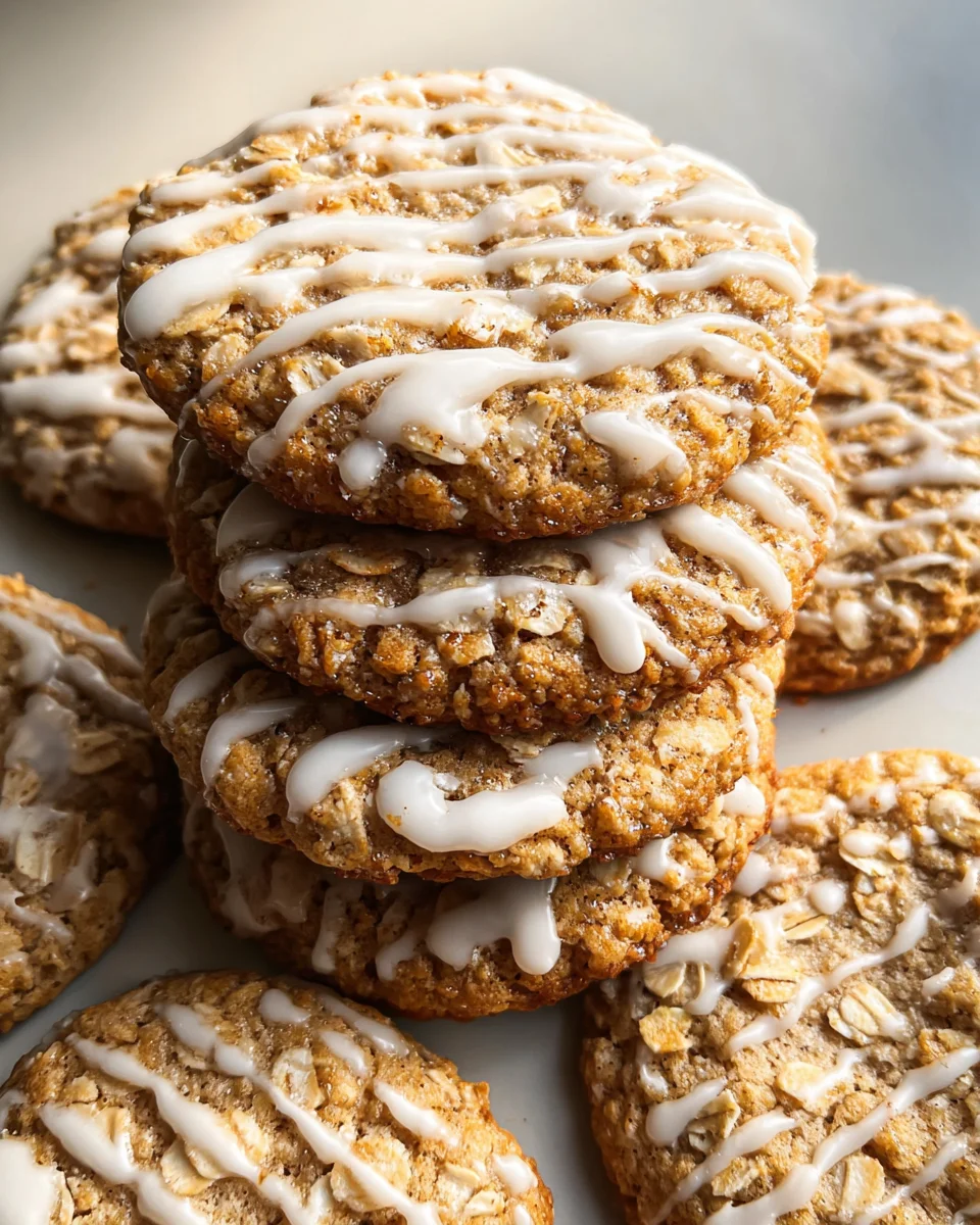 Brown Butter Iced Oatmeal Cookies Recipe 26 Brown