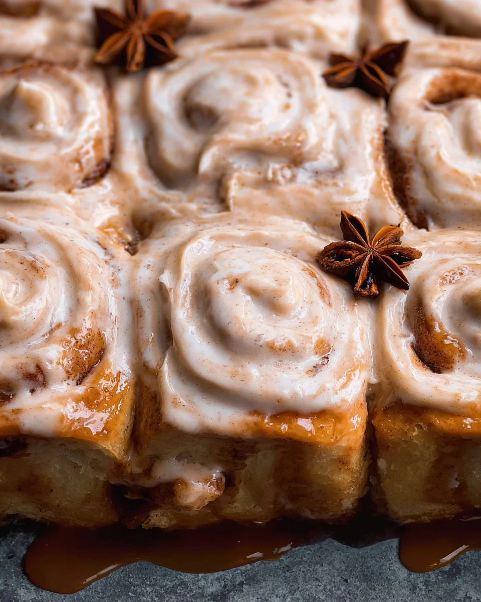 Chai Cinnamon Rolls