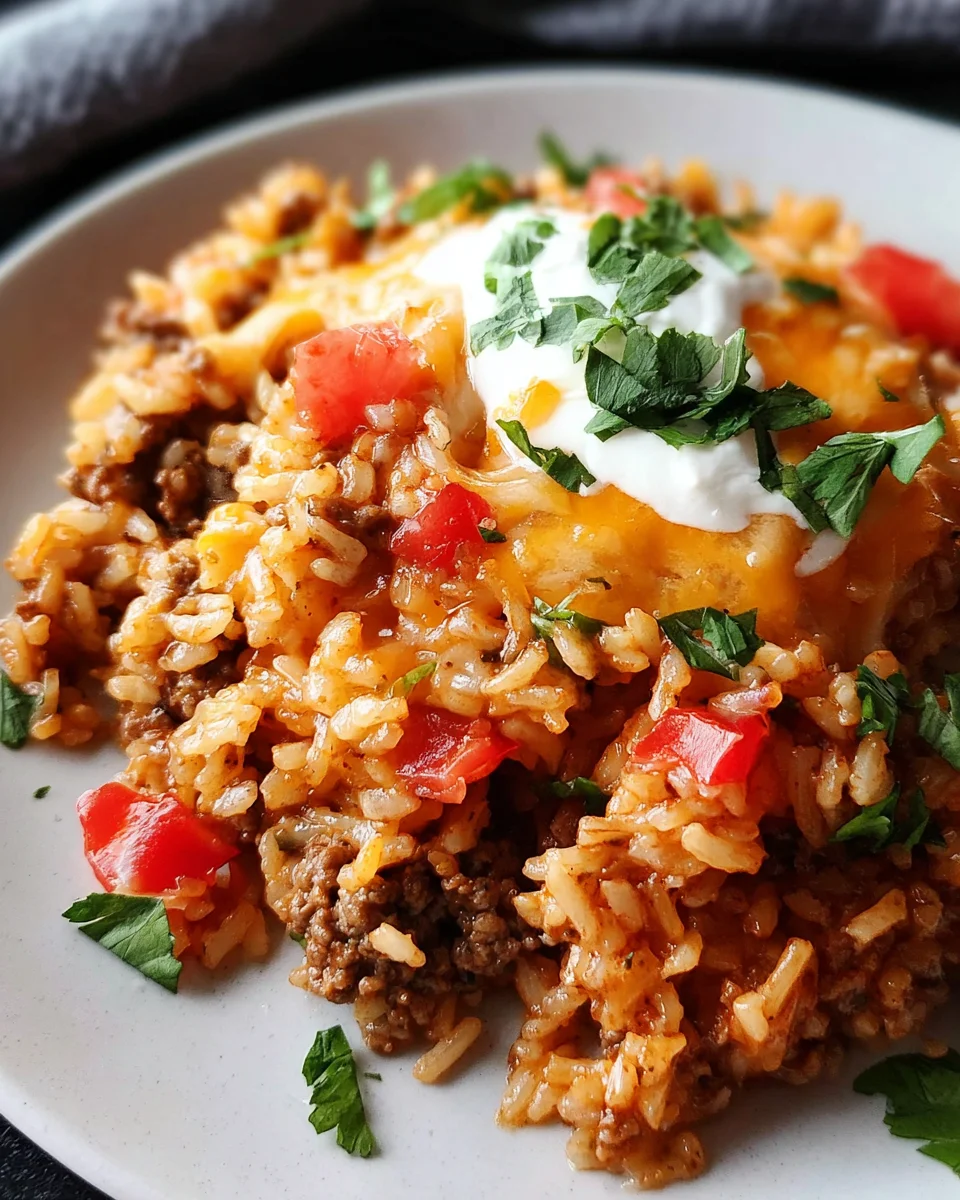 Cheesy Taco Rice Recipe 21 Cheesy