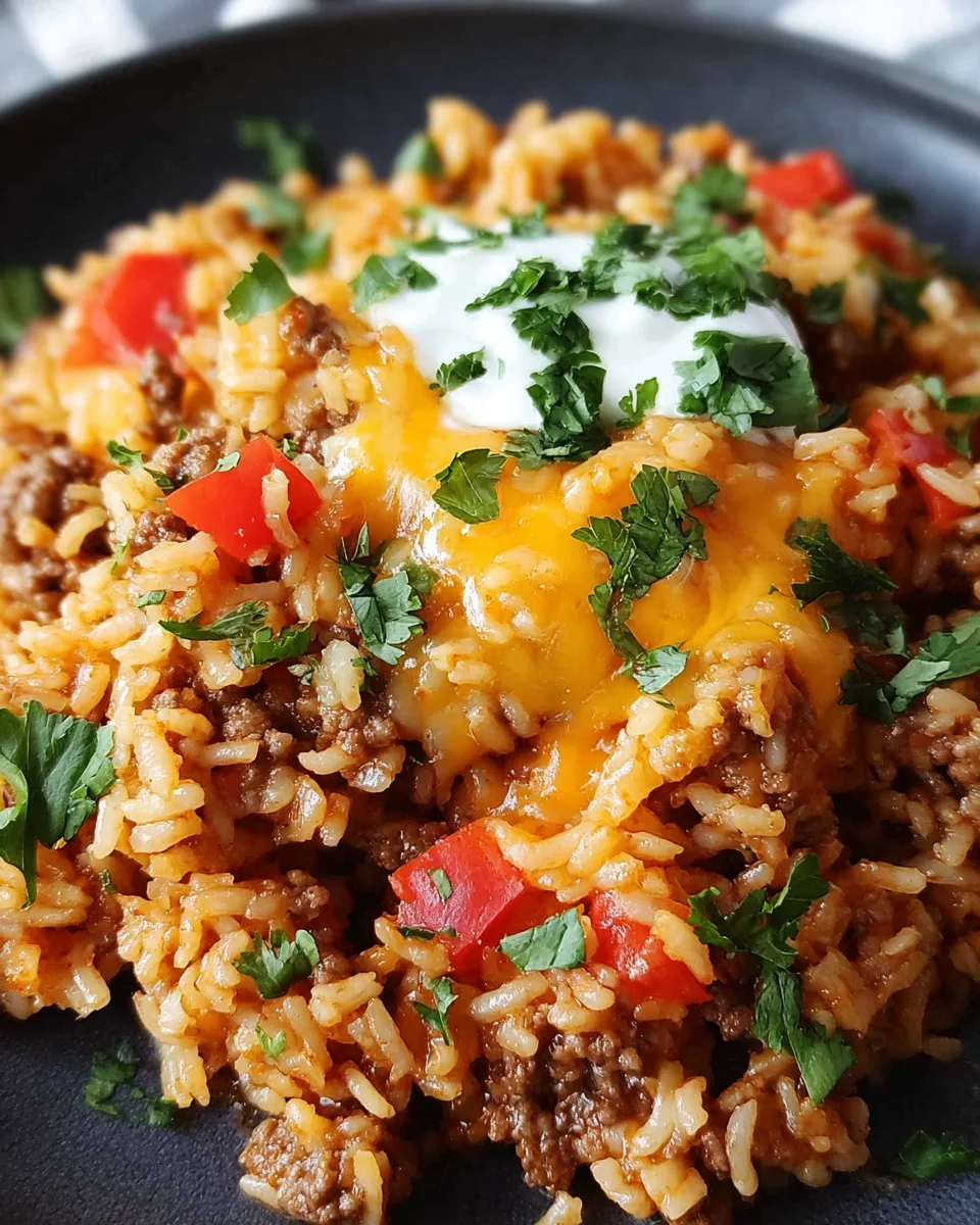 Cheesy Taco Rice Recipe 22 Cheesy