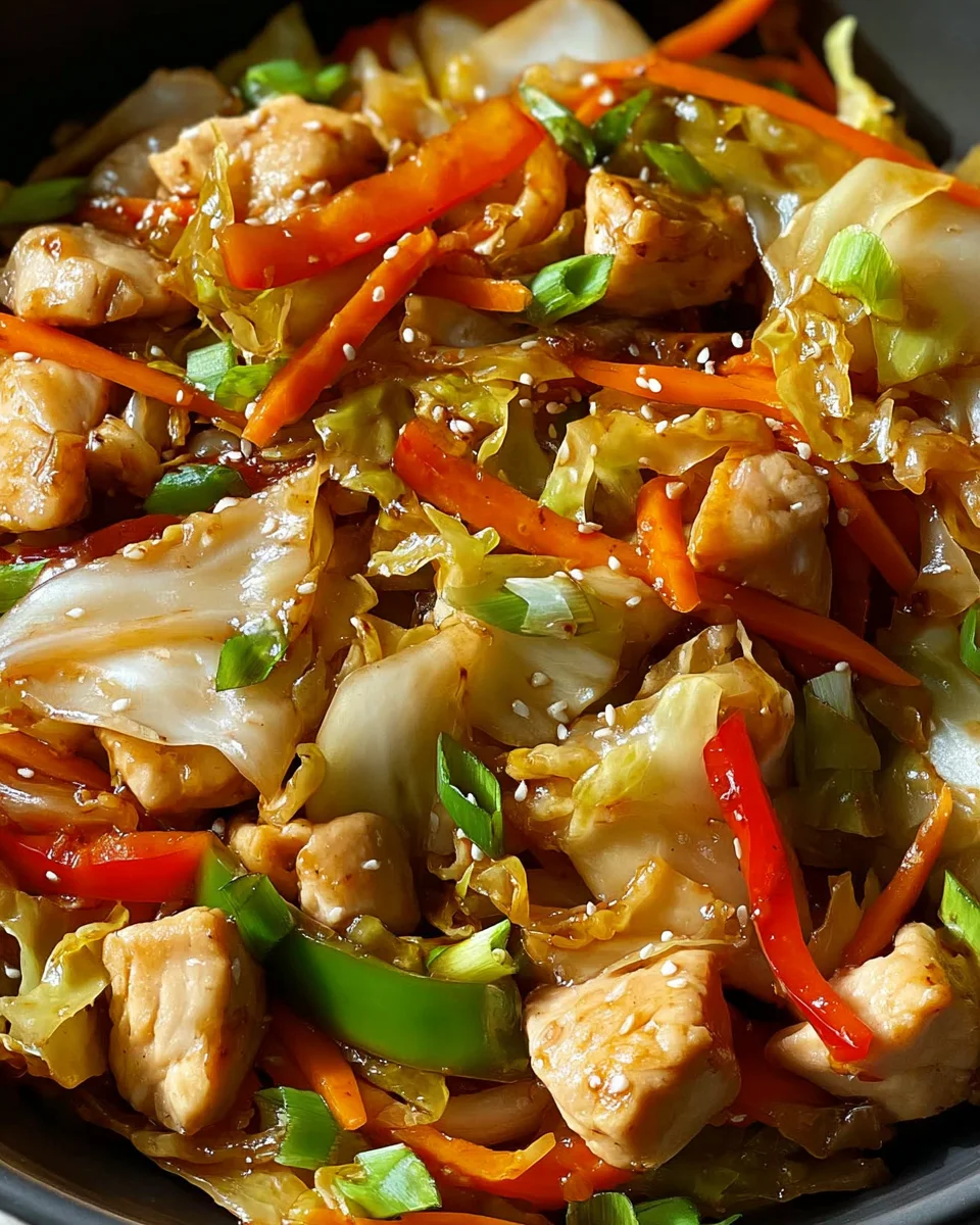 Chicken Cabbage Stir-Fry Recipe