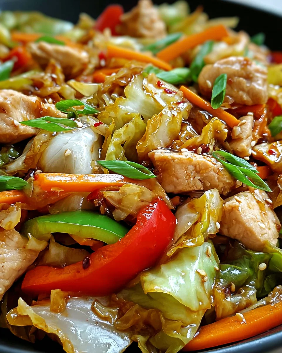 Chicken Cabbage Stir-Fry Recipe 26 Chicken