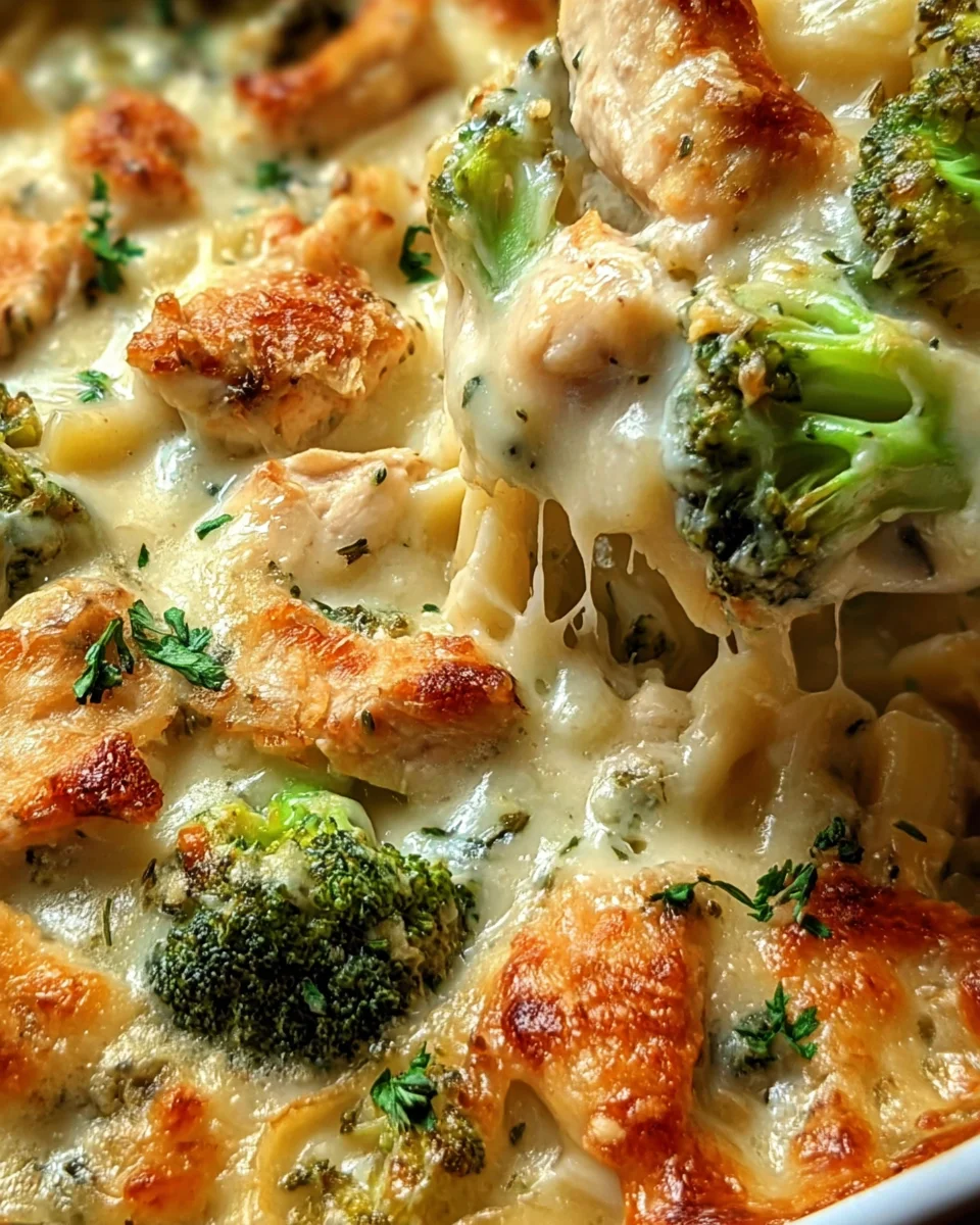 Chicken and Broccoli Alfredo Bake 21 Chicken
