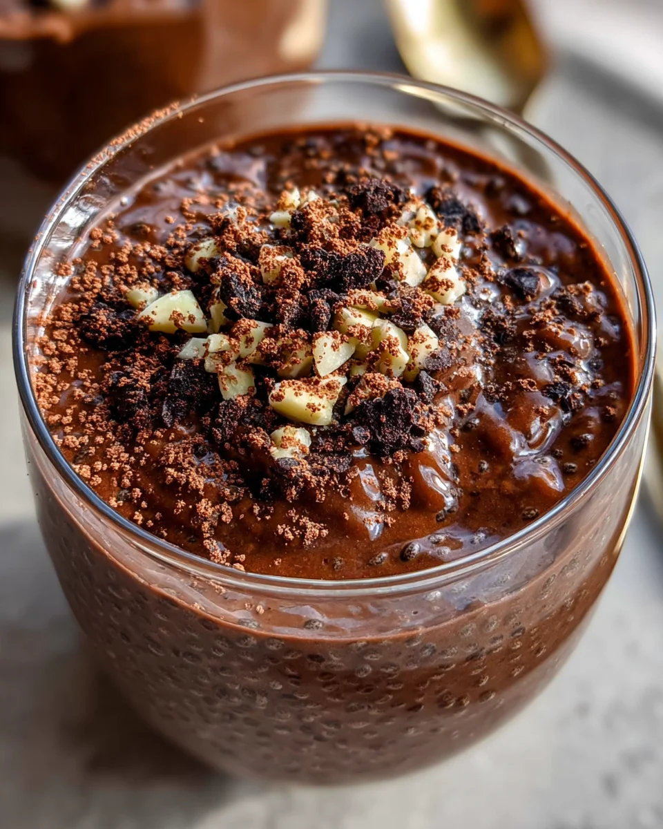 Chocolate Chia Pudding 17 Chocolate
