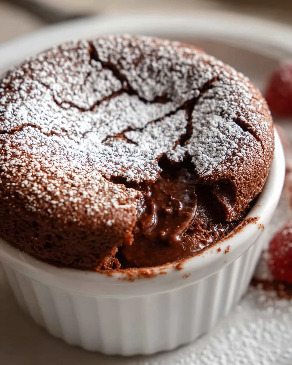 Chocolate Soufflé {low-fat}