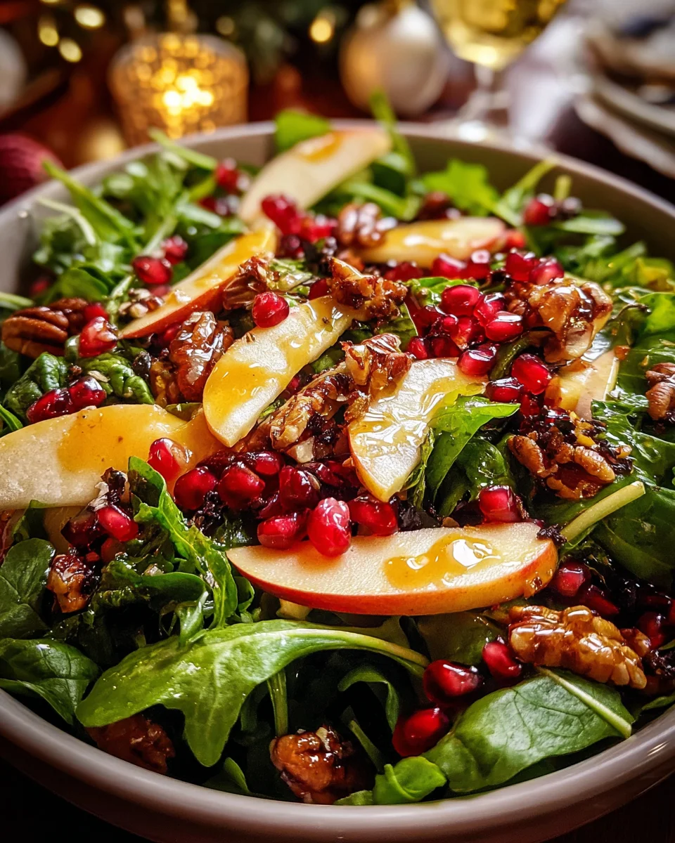 Christmas Salad with Honey Mustard Dressing 21 Christmas
